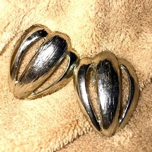 Vintage clip on earrings